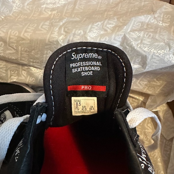 Supreme Vans Old Skool Pro *LIKE NEW* - Picture 5 of 9